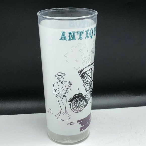 ANTIQUE AUTOS DRINKING GLASS cup mug classic Buick - Picture 3 of 4